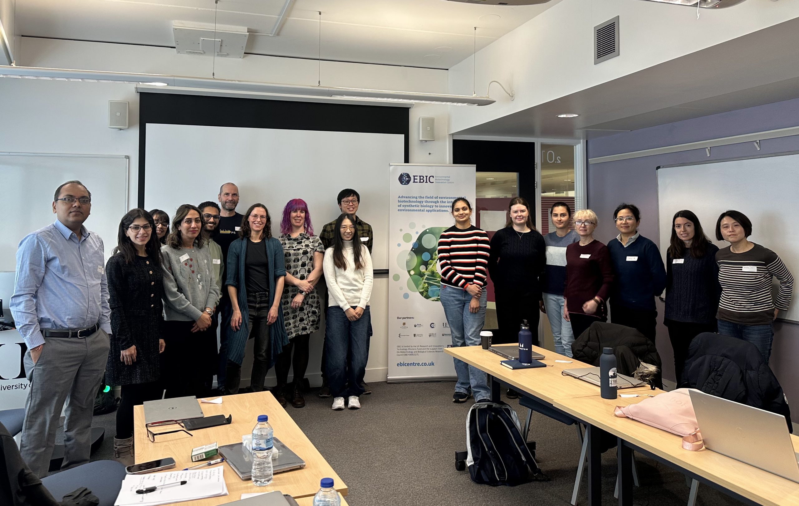 Attendees at the workshop